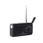 Notfallradio mit Powerbank Nordic Drift Titan 4000mAh farbe schwarz dritte Ansicht