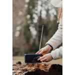Notfallradio mit Powerbank Nordic Drift Titan 4000mAh farbe schwarz Lifestyle-Bild