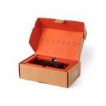 Notfallradio mit Powerbank Nordic Drift Titan 4000mAh farbe schwarz Ansicht mit Box