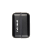 Magnetischer Handwärmer mit Powerbank Nordic Drift Everest 6000mAh farbe schwarz Ansicht mit Druckbereich