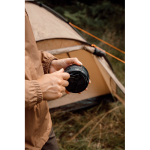 Kompakte Campinglampe mit Kurbel und 200 lm Nordic Drift Everest farbe schwarz Lifestyle-Bild 2