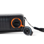 Notfalltaschenlampe mit Kurbel 2000mAh Nordic Drift Everest farbe schwarz fünfte Ansicht