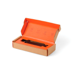 Klappmesser aus Edelstahl Nordic Drift Adventure farbe schwarz zweite Ansicht mit Box