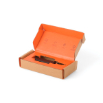 Multifunktions-Schlüsselanhänger aus Edelstahl Nordic Drift Adventure farbe schwarz zweite Ansicht mit Box