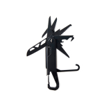 Multifunktionswerkzeug mit 12 Funktionen und Karabiner Nordic Drift Adventure farbe schwarz zweite Ansicht