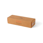 Wiederaufladbare Taschenlampe mit verstellbarem Zoom und 1000 lm Nordic Drift Everest farbe schwarz zweite Ansicht mit Box