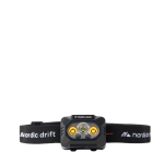 Stirnlampe mit Bewegungssensor 1000 lm Nordic Drift Everest farbe schwarz Ansicht mit Druckbereich
