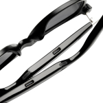 Intelligente Audio-Brille mit KI-Übersetzung, polarisiert, UV400 farbe schwarz sechste Ansicht
