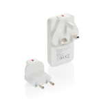 Ultraflaches Ladegerät mit Reiseadaptern und USB-C 65W farbe weiß zweite Ansicht