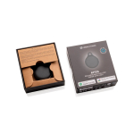 Intelligenter Tracker mit Licht, kompatibel mit iOS und Android farbe schwarz Ansicht mit Box