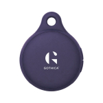 Intelligenter Tracker mit Licht, kompatibel mit iOS und Android farbe blau Ansicht mit Logo