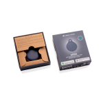 Intelligenter Tracker mit Licht, kompatibel mit iOS und Android farbe blau Ansicht mit Box