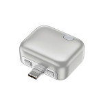 Intelligenter USB-C-Ladeadapter mit Überladeschutz 140W farbe silber