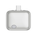 Intelligenter USB-C-Ladeadapter mit Überladeschutz 140W farbe silber dritte Ansicht
