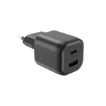Kompaktes, umweltfreundliches USB-Ladegerät mit EU-Stecker 100W farbe schwarz