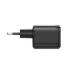 Kompaktes, umweltfreundliches USB-Ladegerät mit EU-Stecker 100W farbe schwarz fünfte Ansicht