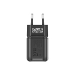 Kompaktes, umweltfreundliches USB-Ladegerät mit EU-Stecker 100W farbe schwarz sechste Ansicht