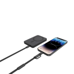 2-in-1-Schnellladekabel, geflochten, anti-verheddernd, 60 W, 120 cm farbe schwarz zweite Ansicht
