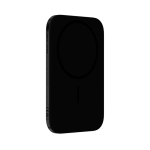 Ultraflache Powerbank, 4 mm, mit kabelloser Ladefunktion, 3.000 mAh farbe schwarz