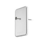 Ultradünne magnetische Qi2.2-Powerbank aus recyceltem Aluminium, 5.000 mAh farbe silber Ansicht 12