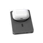Magnetische Powerbank mit kabelloser Ladefunktion, 15 W, 5.000 mAh farbe schwarz Ansicht 11