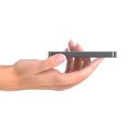 Magnetische Powerbank mit kabelloser Ladefunktion, 15 W, 5.000 mAh farbe schwarz siebte Ansicht