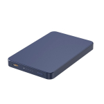 Magnetische Powerbank mit kabelloser Ladefunktion, 15 W, 5.000 mAh farbe blau