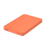 Magnetische Powerbank mit kabelloser Ladefunktion, 15 W, 5.000 mAh farbe orange