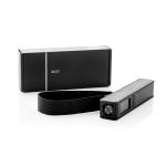 5-in-1-Powerbank mit Gepäckwaage und Taschenlampe, 2.600 mAh, Swiss Peak farbe schwarz Ansicht mit Box