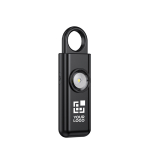 Intelligenter persönlicher Alarm mit Licht und USB-C-Ladung 150 dB farbe schwarz Ansicht mit Druckbereich