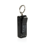 Kompakter persönlicher Alarm, per USB-C wiederaufladbar, mit LED-Licht 150 dB farbe schwarz zweite Ansicht