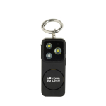 Kompakter persönlicher Alarm, per USB-C wiederaufladbar, mit LED-Licht 150 dB farbe schwarz Ansicht mit Druckbereich