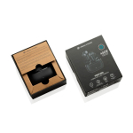 Kabellose Ohrhörer mit Geräuschunterdrückung, 40 mAh farbe schwarz Ansicht mit Box