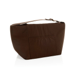 Kühltasche mit verstellbarem Schultergurt und Fronttasche 8 L farbe braun