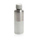 Auslaufsichere Flasche mit Trageschlaufe und Schraubdeckel 750 ml farbe grau