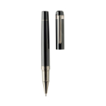 Swiss Peak Schreibset aus Metall mit Kugelschreiber und Rollerball, blaue Tinte farbe schwarz vierte Ansicht