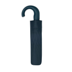 Automatischer Taschenschirm 21'' Griff aus mattem Kunstleder Ø108 farbe marineblau dritte Ansicht