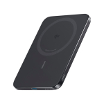 Ultraflache Powerbank mit kabellosem Laden 15W 5000 mAh Anker Nano farbe schwarz