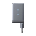 GaN-Wandladegerät mit Schnellladen 100W Anker Prime farbe grau Ansicht mit Logo