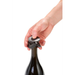 Ultradünner, wiederverwendbarer, auslaufsicherer Champagnerverschluss AdHoc Gusto farbe schwarz Ansicht 11