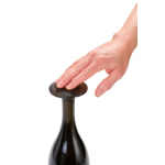 Ultradünner, wiederverwendbarer, auslaufsicherer Champagnerverschluss AdHoc Gusto farbe schwarz neunte Ansicht