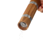 Doppel-Salz- und Pfeffermühle aus Akazienholz AdHoc Duomill farbe braun zweite Ansicht