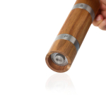 Doppel-Salz- und Pfeffermühle aus Akazienholz AdHoc Duomill farbe braun fünfte Ansicht