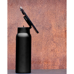 Thermoflasche mit magnetischem Ring für Handy MagSafe® 710 ml Ringo Pro farbe schwarz Lifestyle-Bild 3