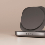Magnetisches Nachttisch-Ladegerät Qi2 Sonderanfertigung USB-C 20 W Zens farbe schwarz Lifestyle-Bild 2