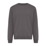 Unisex-Sweatshirt aus Fleece mit Rundhalsausschnitt in Modern Fit, 340 g/m², Iqoniq Torla farbe mattsilber