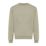 Unisex-Sweatshirt aus Fleece mit Rundhalsausschnitt in Modern Fit, 340 g/m², Iqoniq Torla farbe flaschengrün