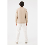 Unisex-Sweatshirt aus Fleece mit Rundhalsausschnitt in Modern Fit, 340 g/m², Iqoniq Torla farbe camel
