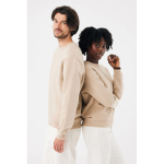 Unisex-Sweatshirt aus Fleece mit Rundhalsausschnitt in Modern Fit, 340 g/m², Iqoniq Torla farbe camel
