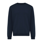 Unisex-Sweatshirt aus Fleece mit Rundhalsausschnitt in Modern Fit, 340 g/m², Iqoniq Torla farbe marineblau